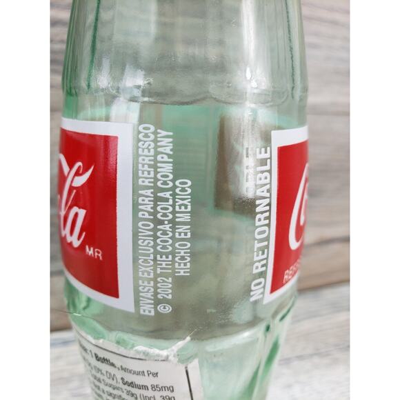 Coca Cola 2002 Bottles Mexico 355ml Empty No caps - Picture 6 of 8
